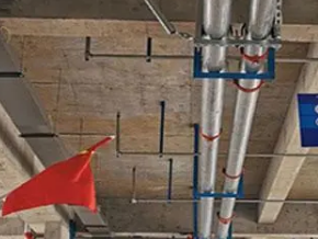 行唐管廊支架的安装方法